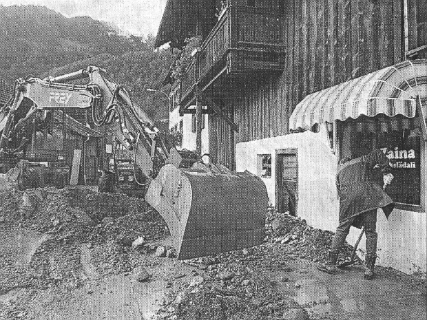 Untervazer Hochwasser 2002