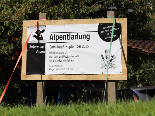 Alpabzug 2025 (im Dorf)