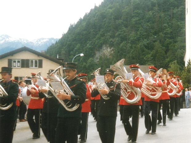 Festumzug der Musikgesellschaft 1988