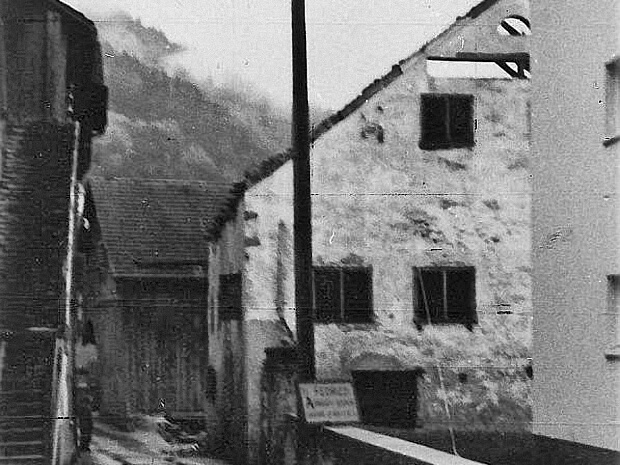 Ulmgasse mit ref. Kirche